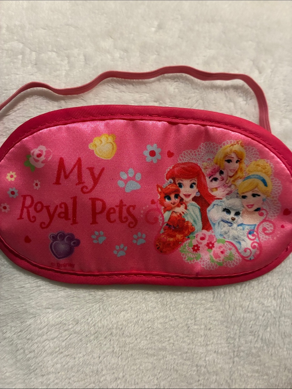 Disney Pink 'My Royal Pets' Princess Sleep Mask
